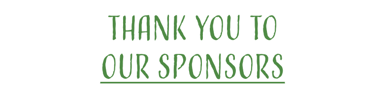 Thank you to our sponsors